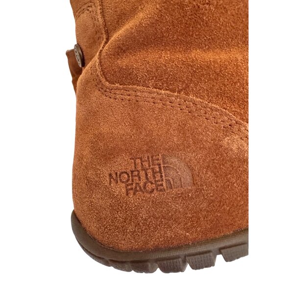 The North Face Nuptse Puma II Size 8 /EU 39 Dachshund Brown/ Cream NWOB Boots - Picture 3 of 16